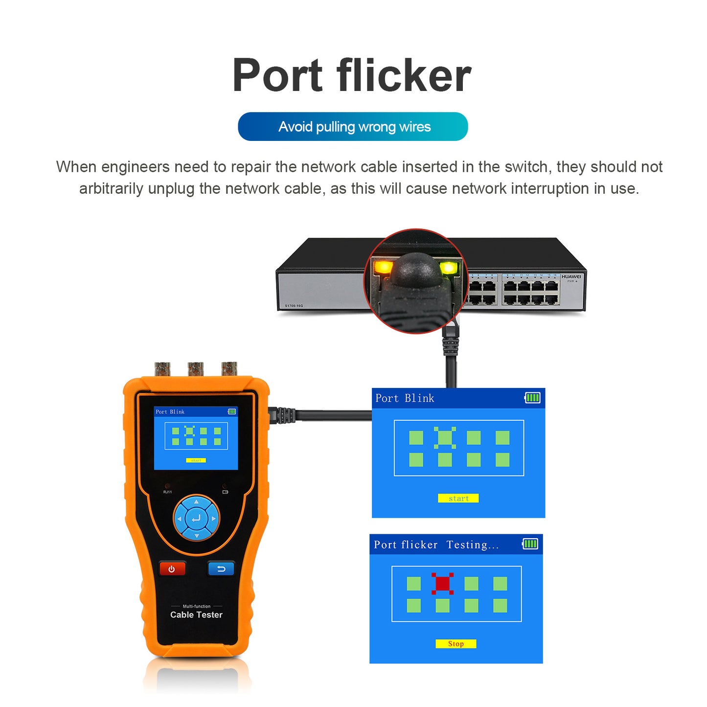 WANLUTECH cable tester wire tracker