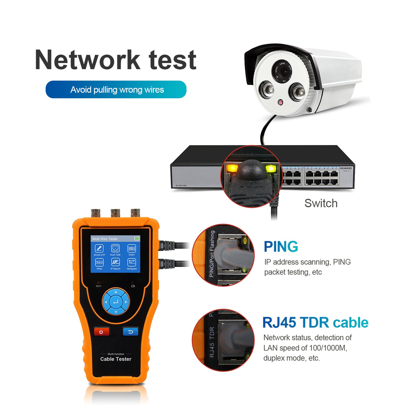 WANLUTECH cable tester wire tracker