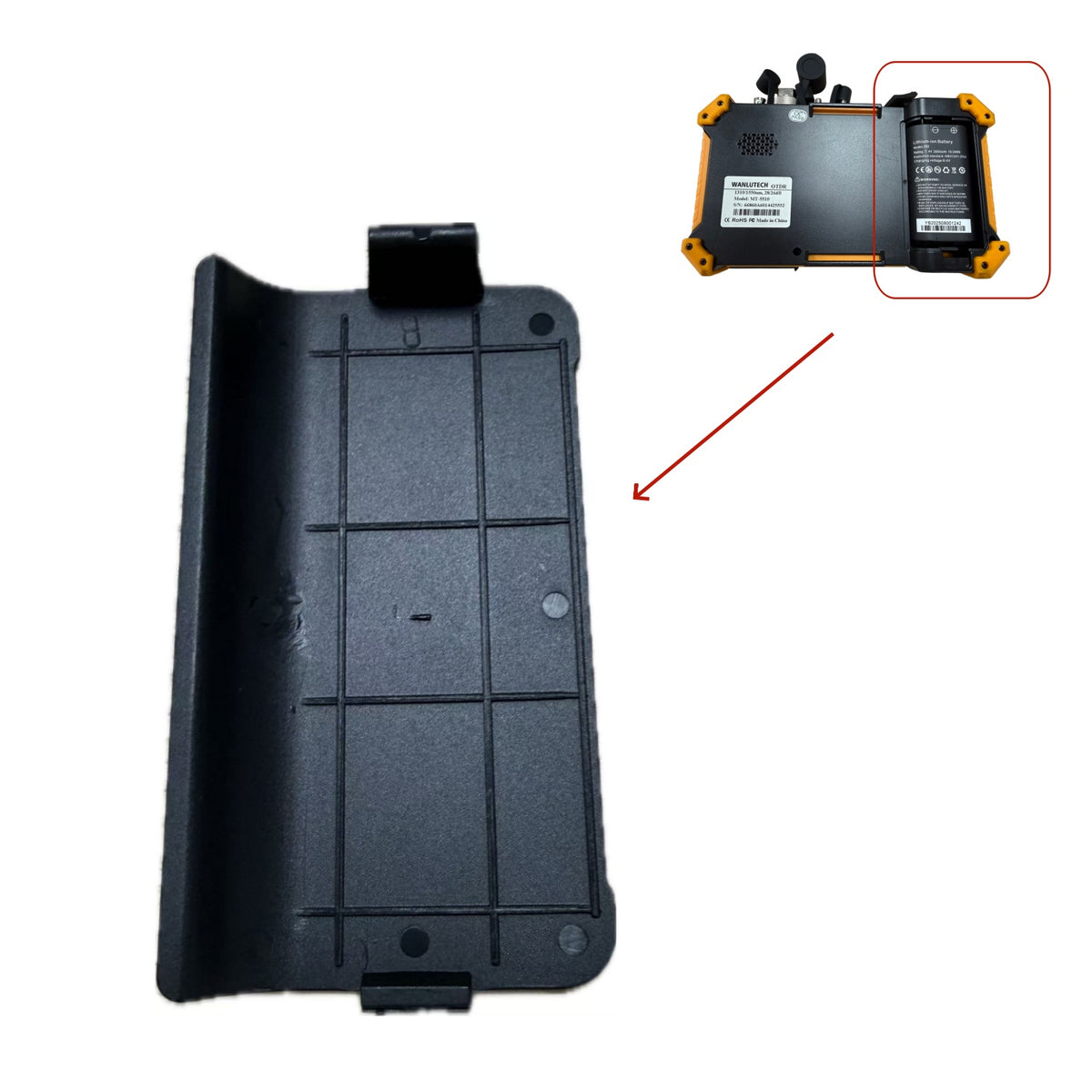 Battery Back Cover only for WANLUTECH OTDR CCTV Tester MT-5510 series
