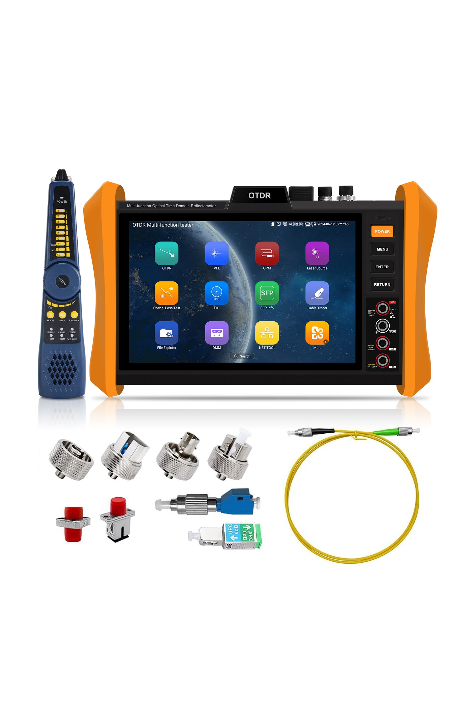 WANLUTECH OTDR Tester Essential Tool for Fiber Cable Network Testing