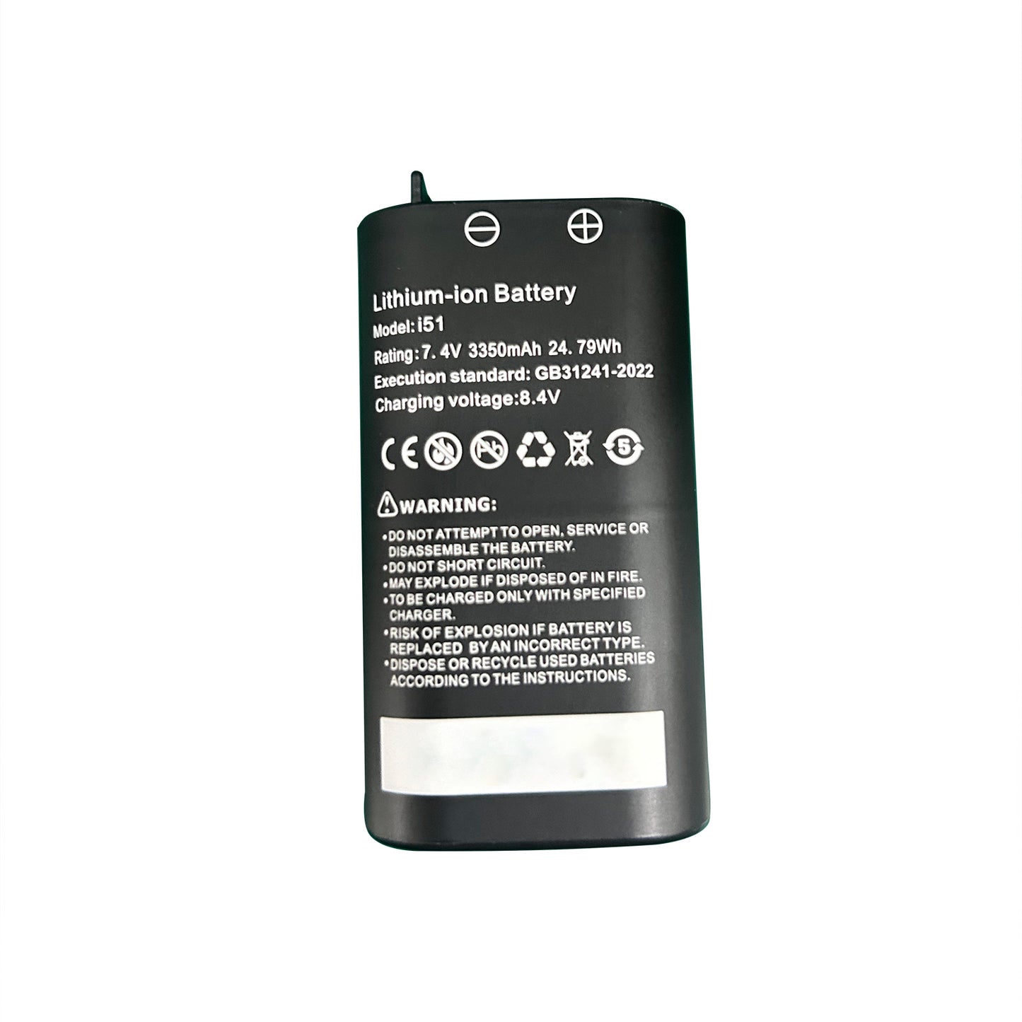 Battery Only for WANLUTECH CCTV Tester IPC-5100 Plus IPC-5200 Plus