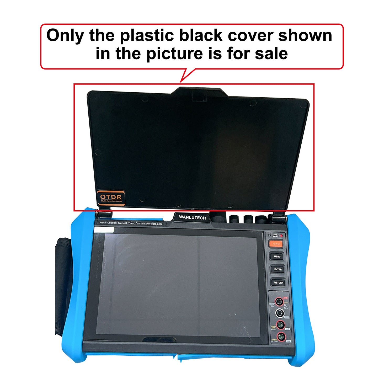Pastic Black Cover only for WANLUTECH OTDR CCTV Tester MT-8810 series