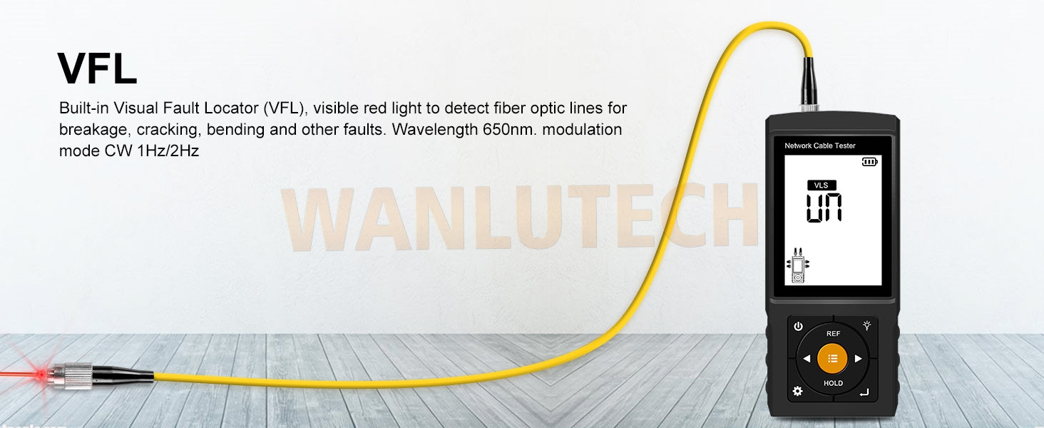 Network Tone Generator and Probe Kit with Cable Testing Capabilities like Wiremap, Length, PoE LT-300S