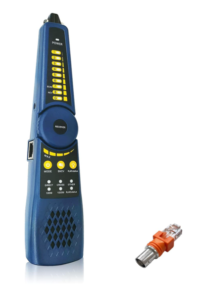 Cable Tracer Wand, Support J45 Network Cable Test, Short Circuit Test Working with WANLUTECH OTDR CCTV Tester